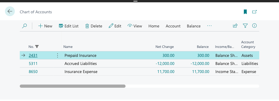 Dynamics 365 Business Central: How to post Reclassification using Recurring General Journal