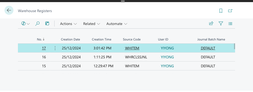 Dynamics 365 Business Central: Introduction to Warehouse Management Part 2