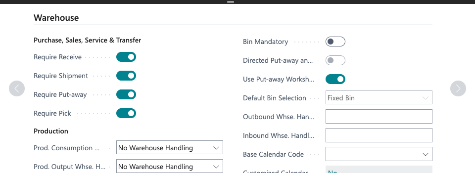 Dynamics 365 Business Central: Introduction to Warehouse Management Part 1